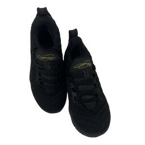 NIKE-Lebron 16 I’m King Black & Gold Kids Sneakers